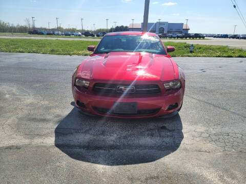 2012 Ford Mustang for sale at Caps Cars Of Taylorville in Taylorville IL
