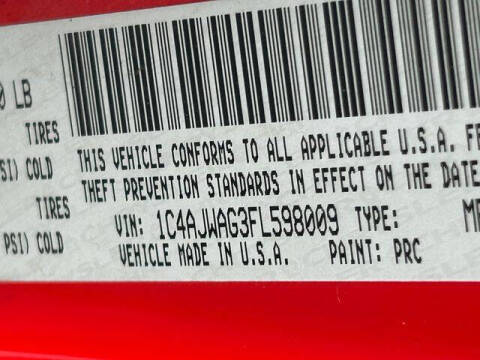 2015 Jeep Wrangler Sport