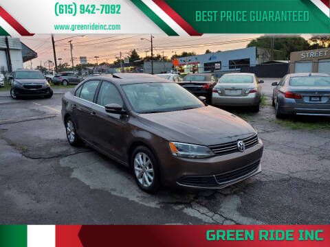 2014 Volkswagen Jetta for sale at Green Ride Inc in Nashville TN