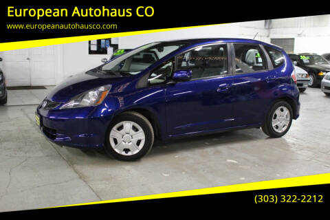 2013 Honda Fit for sale at European Autohaus CO in Denver CO
