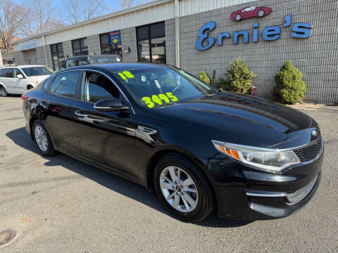 2018 Kia Optima for sale at ERNIE'S AUTO in Waterbury CT