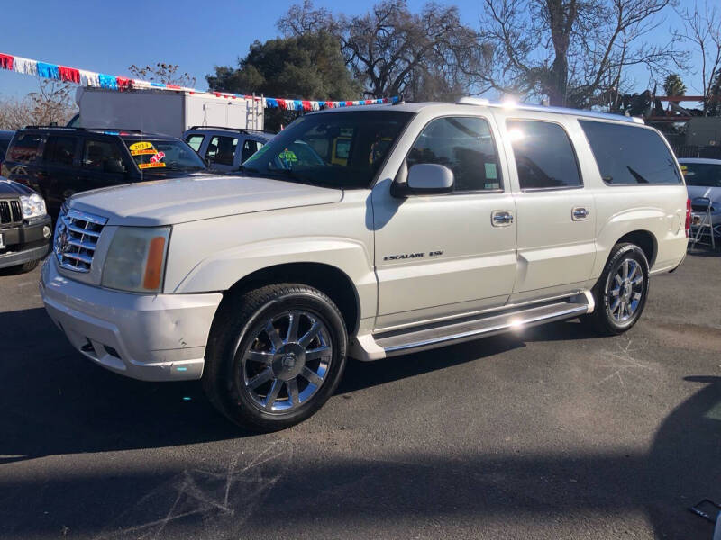 2004 Cadillac Escalade ESV for sale at C J Auto Sales in Riverbank CA