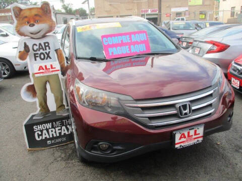 2013 Honda CR-V for sale at ALL Luxury Cars in New Brunswick NJ