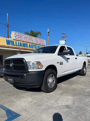 2018 RAM 2500 for sale at Williams Auto Mart Inc in Pacoima CA