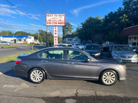 2013 Honda Accord for sale at Next to New in Oxford NC