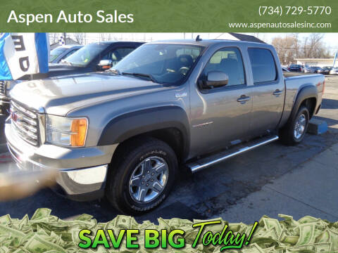 2012 GMC Sierra 1500 for sale at Aspen Auto Sales in Wayne MI