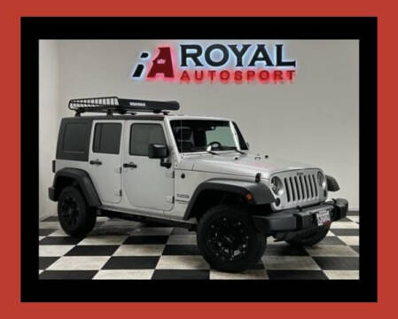 2010 Jeep Wrangler Unlimited for sale at Royal AutoSport in Elk Grove CA