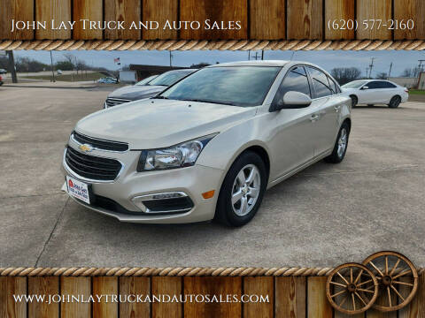 2016 Chevrolet Cruze Limited for sale at John Lay Truck and Auto Sales in Independence KS