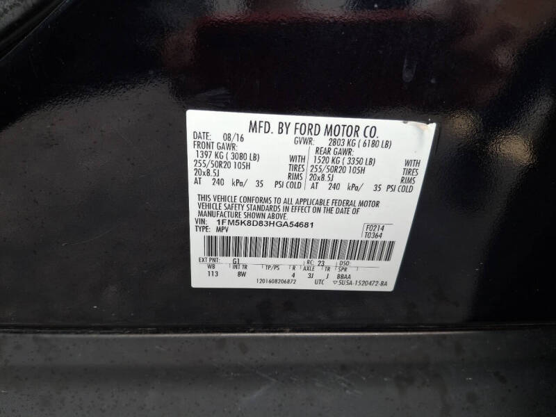2017 Ford Explorer XLT