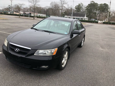 2006 Hyundai Sonata for sale at VENTURE MOTOR SPORTS in Chesapeake VA