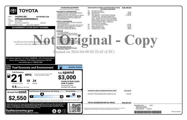 2024 Toyota Tacoma