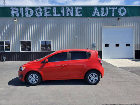 2012 Chevrolet Sonic for sale at RIDGELINE AUTO in Chubbuck ID
