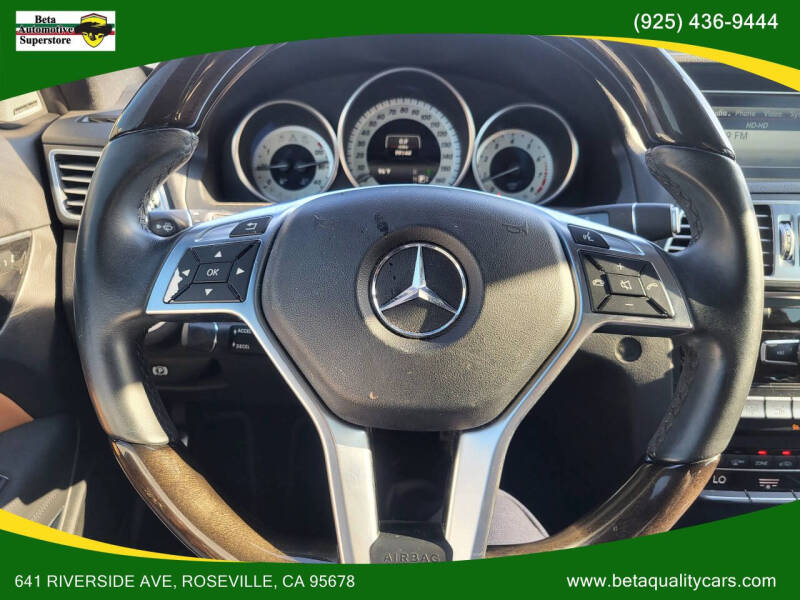 2015 Mercedes-Benz E-Class E 400 4MATIC