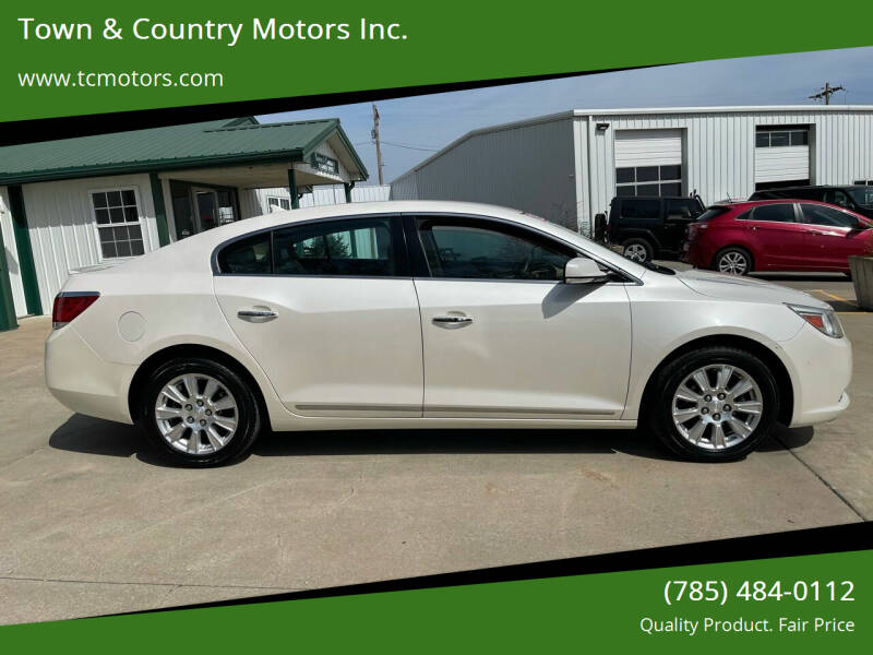 2013 Buick LaCrosse for sale at Town & Country Motors Inc. in Meriden KS