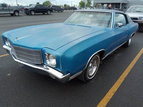 1971 Chevrolet Monte Carlo for sale at B & B Auto Sales in Brookings SD