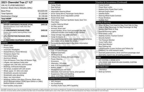 2021 Chevrolet Trax LT