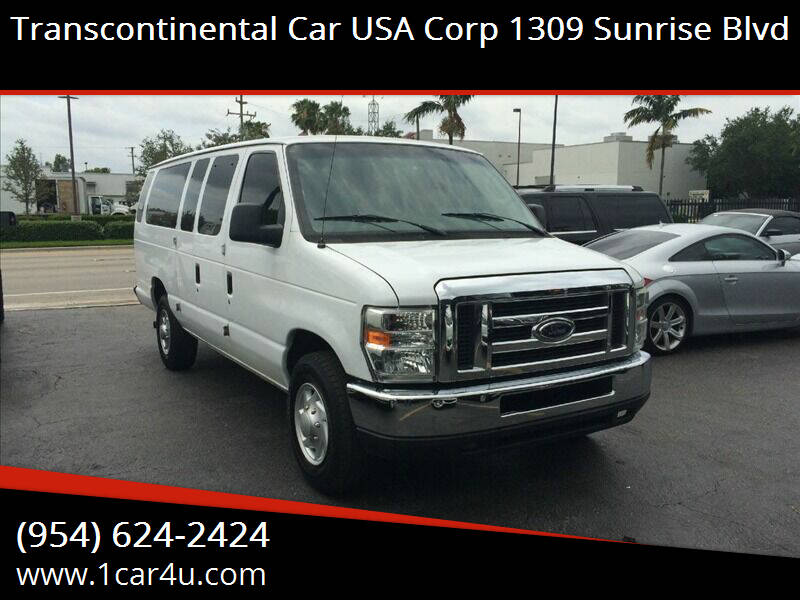 2011 Ford E-Series Wagon for sale at Transcontinental Car in Fort Lauderdale FL