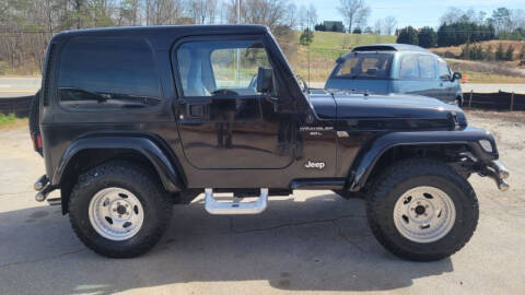 1996 Jeep Wrangler Hard Top Factory RHD for sale at Postal Cars in Blue Ridge GA