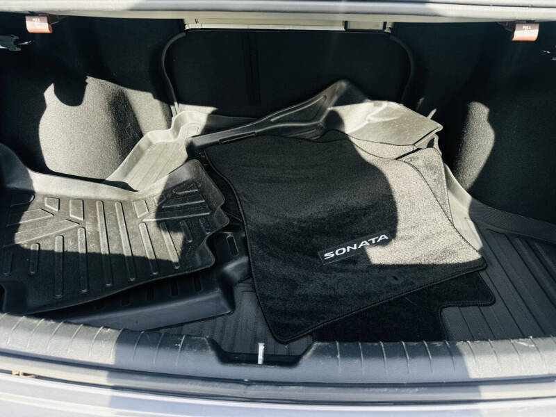 2021 Hyundai Sonata Hybrid Blue