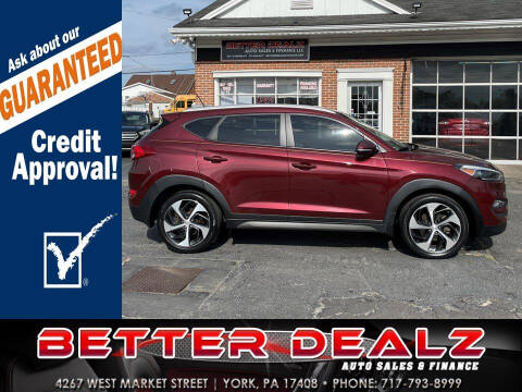2016 Hyundai Tucson for sale at Better Dealz Auto Sales & Finance in York PA
