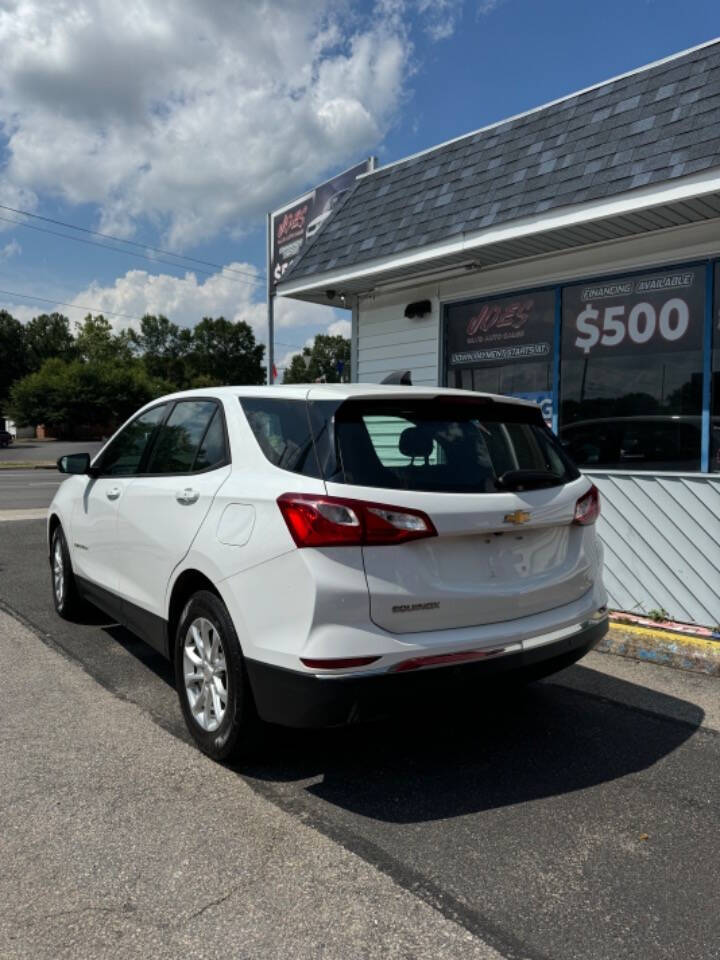 2018 Chevrolet Equinox for sale at Joes Blvd Auto Sales in Hopewell, VA