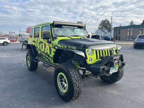 2017 Jeep Wrangler Unlimited for sale at Carney Auto Sales in Austin MN