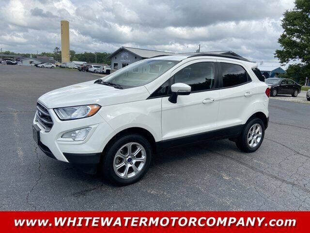 2018 Ford EcoSport for sale at WHITEWATER MOTOR CO in Milan IN