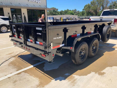 2024 Top Hat 83” x 14’ DPX 140 Dump Trailer