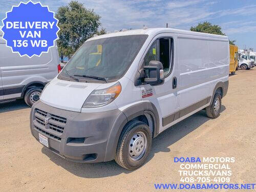 2017 RAM ProMaster for sale at Doaba Motors in San Jose CA