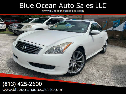 2009 Infiniti G37 Convertible for sale at Blue Ocean Auto Sales LLC in Tampa FL