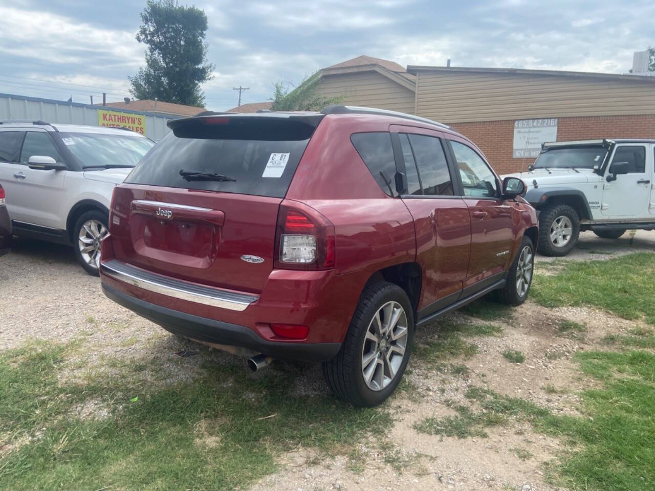 2016 Jeep Compass for sale at Kathryns Auto Sales in Oklahoma City, OK