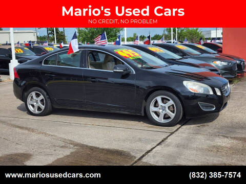 2013 Volvo S60 for sale at Mario's Used Cars in Houston TX
