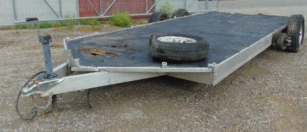2000 Aluminum Trailer for sale at Kenny's Auto Wrecking in Lima OH