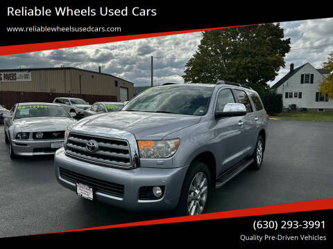 2012 Toyota Sequoia for sale at Reliable Wheels Used Cars in West Chicago IL