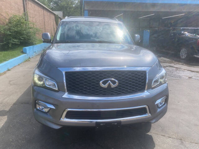 2015 INFINITI QX80 for sale at Good Cars and Trucks Wholesale, LLC in Crystal Springs, MS