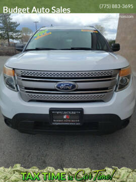 2013 Ford Explorer for sale at Budget Auto Sales in Carson City NV