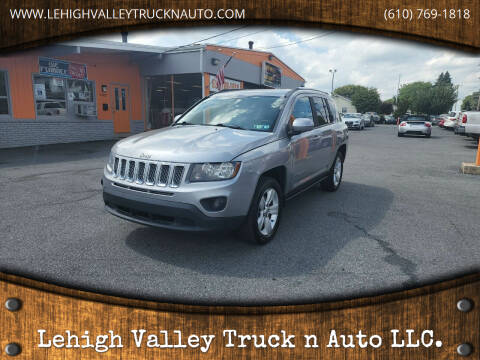 2015 Jeep Compass for sale at Lehigh Valley Truck n Auto LLC. in Schnecksville PA