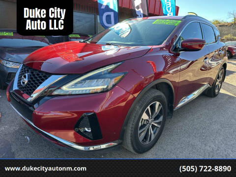 2021 Nissan Murano for sale at Duke City Auto LLC in Gallup NM