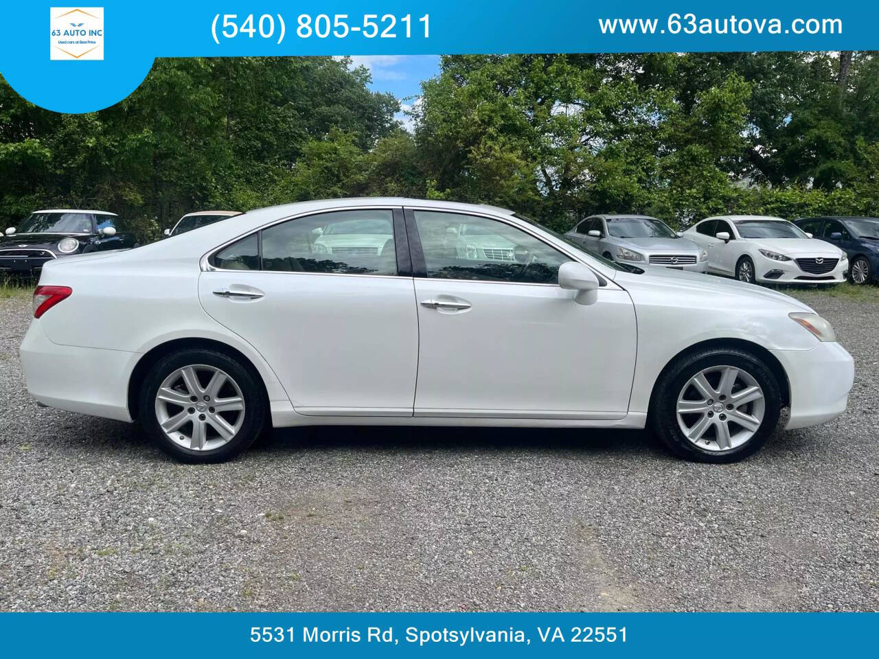 2008 Lexus ES 350 for sale at 63 Auto Inc in Spotsylvania, VA