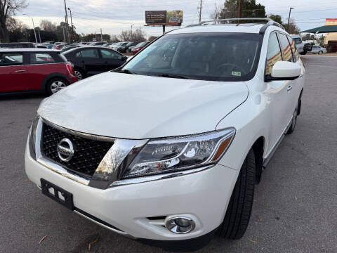 2015 Nissan Pathfinder for sale at Atlantic Auto Sales in Garner NC