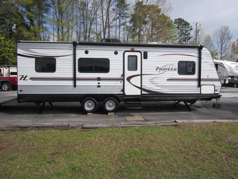 2017 Heartland Pioneer Toy Hauler RG26 for sale at Easley Camper Sales in Easley SC