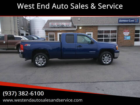 2013 GMC Sierra 1500 for sale at West End Auto Sales & Service in Wilmington OH