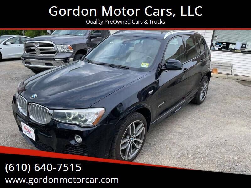 2016 BMW X3 for sale at Gordon Motor Cars, LLC in Frazer PA