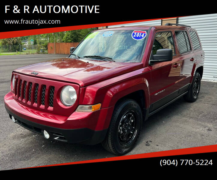 2014 Jeep Patriot for sale at F & R AUTOMOTIVE in Jacksonville FL