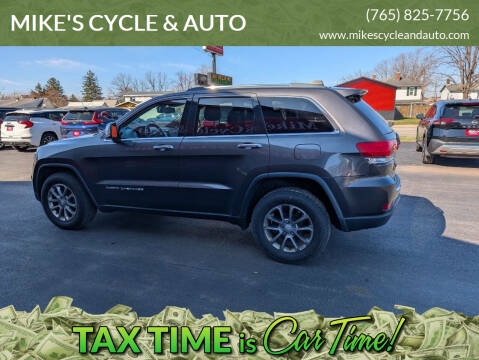 2014 Jeep Grand Cherokee for sale at MIKE'S CYCLE & AUTO in Connersville IN