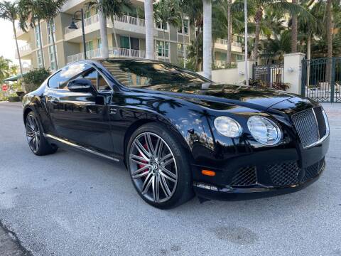 2014 Bentley Continental for sale at DELRAY AUTO MALL in Delray Beach FL