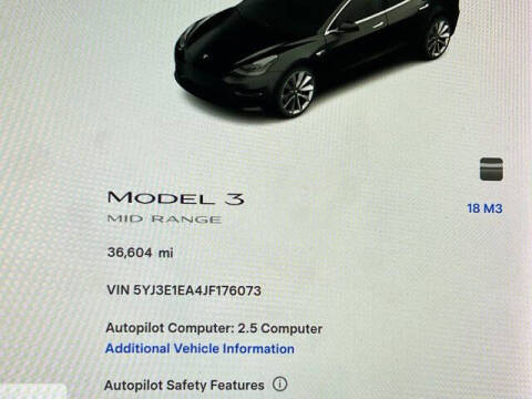 2018 Tesla Model 3 Mid Range