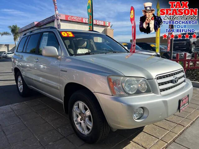 2003 Toyota Highlander for sale at CARCO OF POWAY in Poway CA