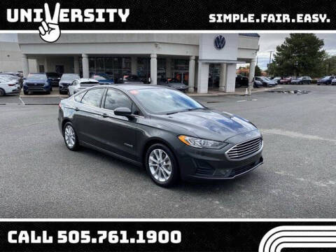 2019 Ford Fusion Hybrid SE