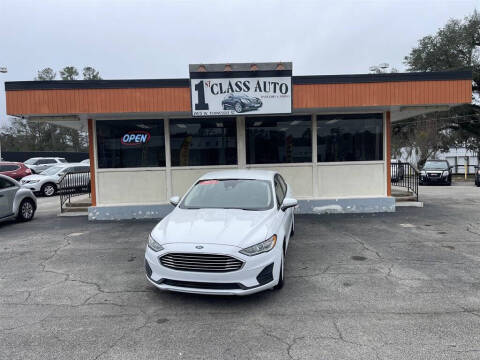 2019 Ford Fusion for sale at FIRST CLASS AUTO, INC in Tallahassee FL